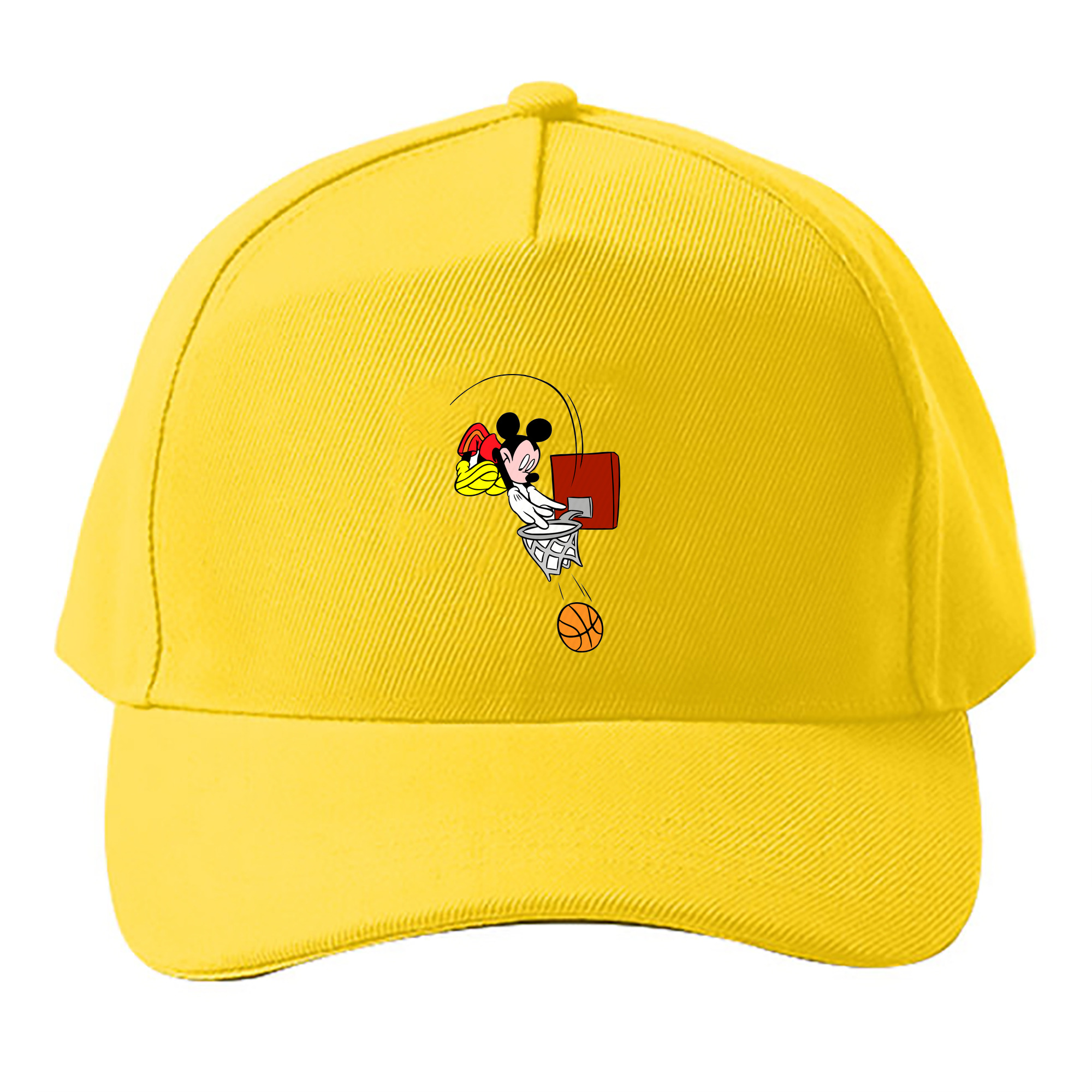 （画像用） ミッキーマウス Mickey Mouse ベースボールキャップ 綿100％ 男女兼用 帽子 スポーツ